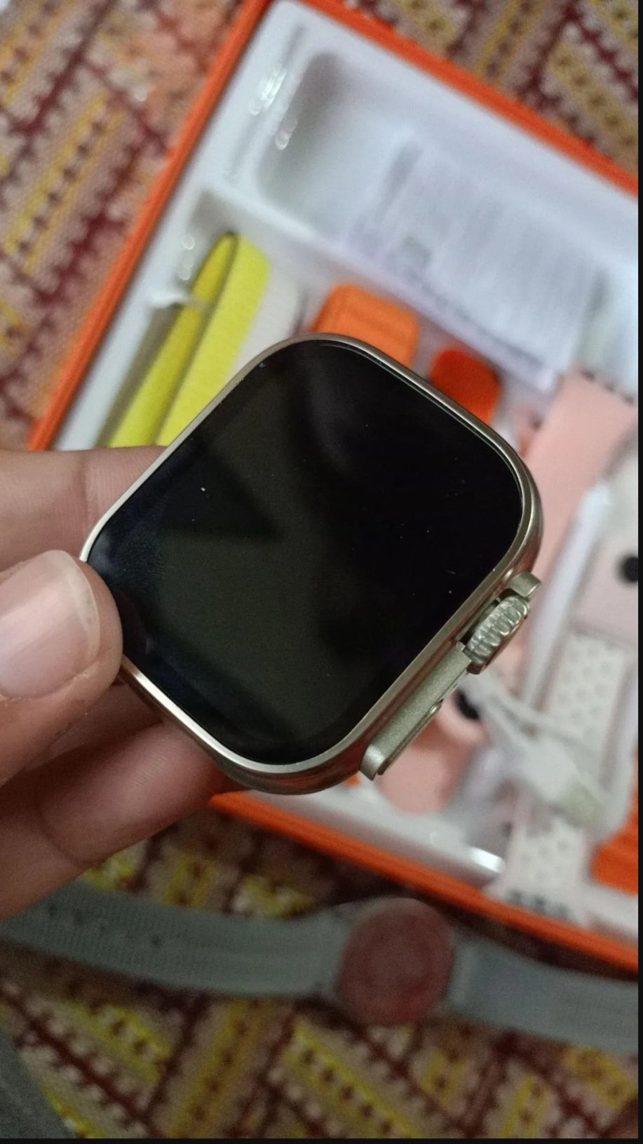 Name : Ultra Smart Watch 7 straps IP68 Waterproof - Image 7