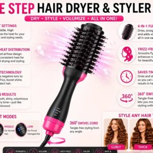 Professional Ionic Hair Dryer & Styler Brush
