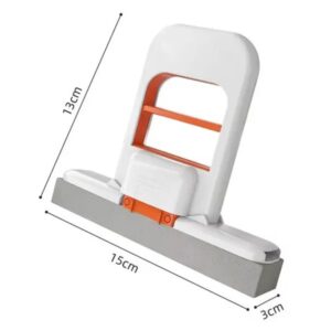 Name Mini Mop with Water Absorbent Sponge 2 Pcs White