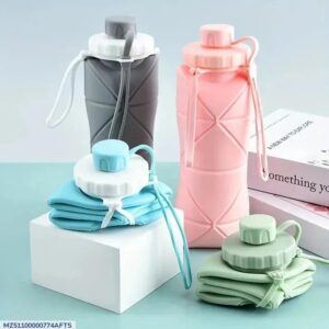 Foldable Silicone Water Bottle 600 Ml
