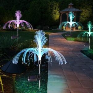 Light Emmiting Jellyfish Solar Waterproof