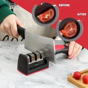 3 in 1 Stainless Steel Knife Sharpner